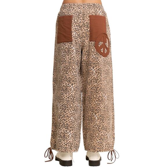 Boutique Boho Pants Women’s Size 2x size 18 Wide Leg Bohemian Hippie Artsy fall - Picture 3 of 6